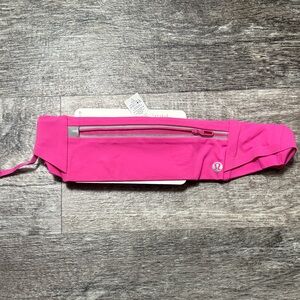 lululemon athletica fast and free running belt xs/s